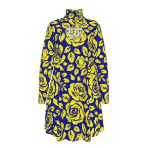 Sigma Gamma Rho High Neck Dress With Long Sleeve