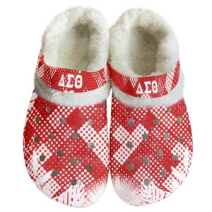 Delta Sigma Theta Clogs with Fleece