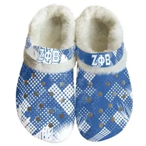 Zeta Phi Beta Clogs with Fleece