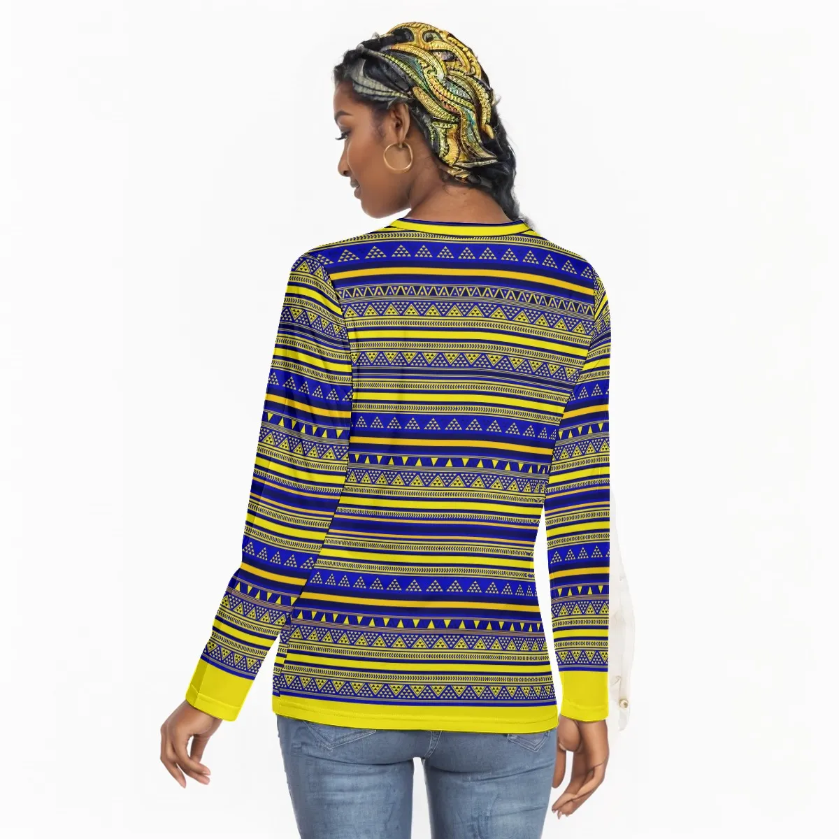 Sigma Gamma Rho O-neck Long Sleeve T-shirt - Image 4