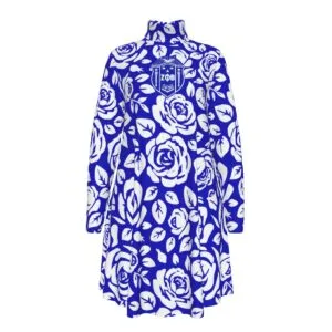 Zeta Phi Beta High Neck Dress With Long Sleeve