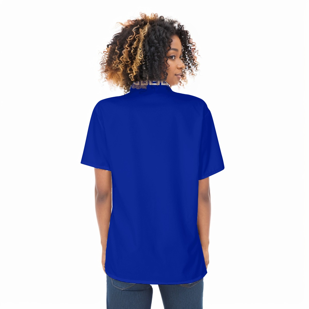 Zeta Phi Beta Short Sleeve Shirt With Pocket - Image 4