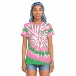 Alpha Kappa Alpha Sorority Tie Dye Tee