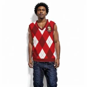 Kappa Alpha Psi V-neck Christmas Vest