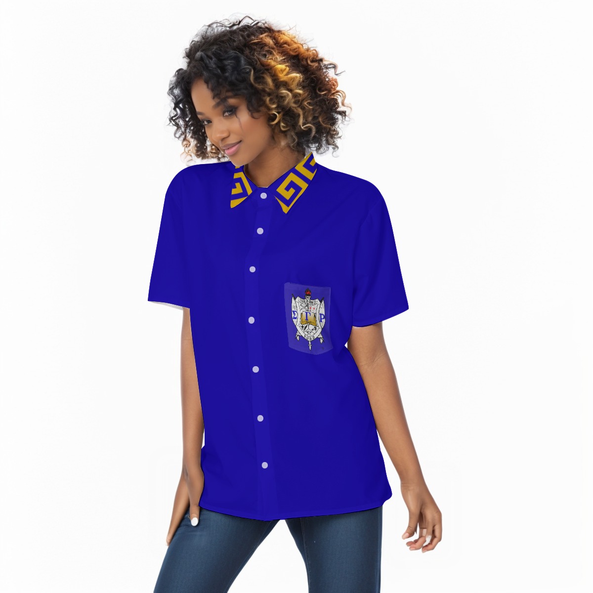 Sigma Gamma Rho Short Sleeve Shirt With Pocket