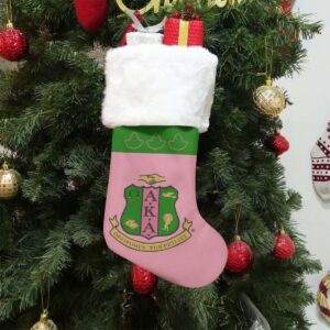 Alpha Kappa Alpha Christmas Stockings