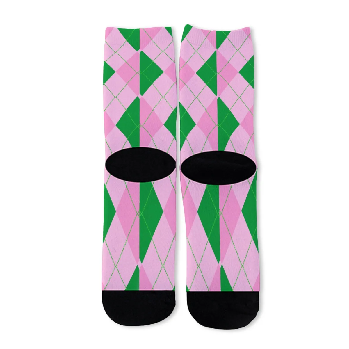 Alpha Kappa Alpha Long Socks - Image 3