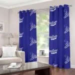 Phi Beta Sigma Grommet Curtains