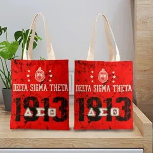 Delta Sigma Theta Founding Year Tote Bags