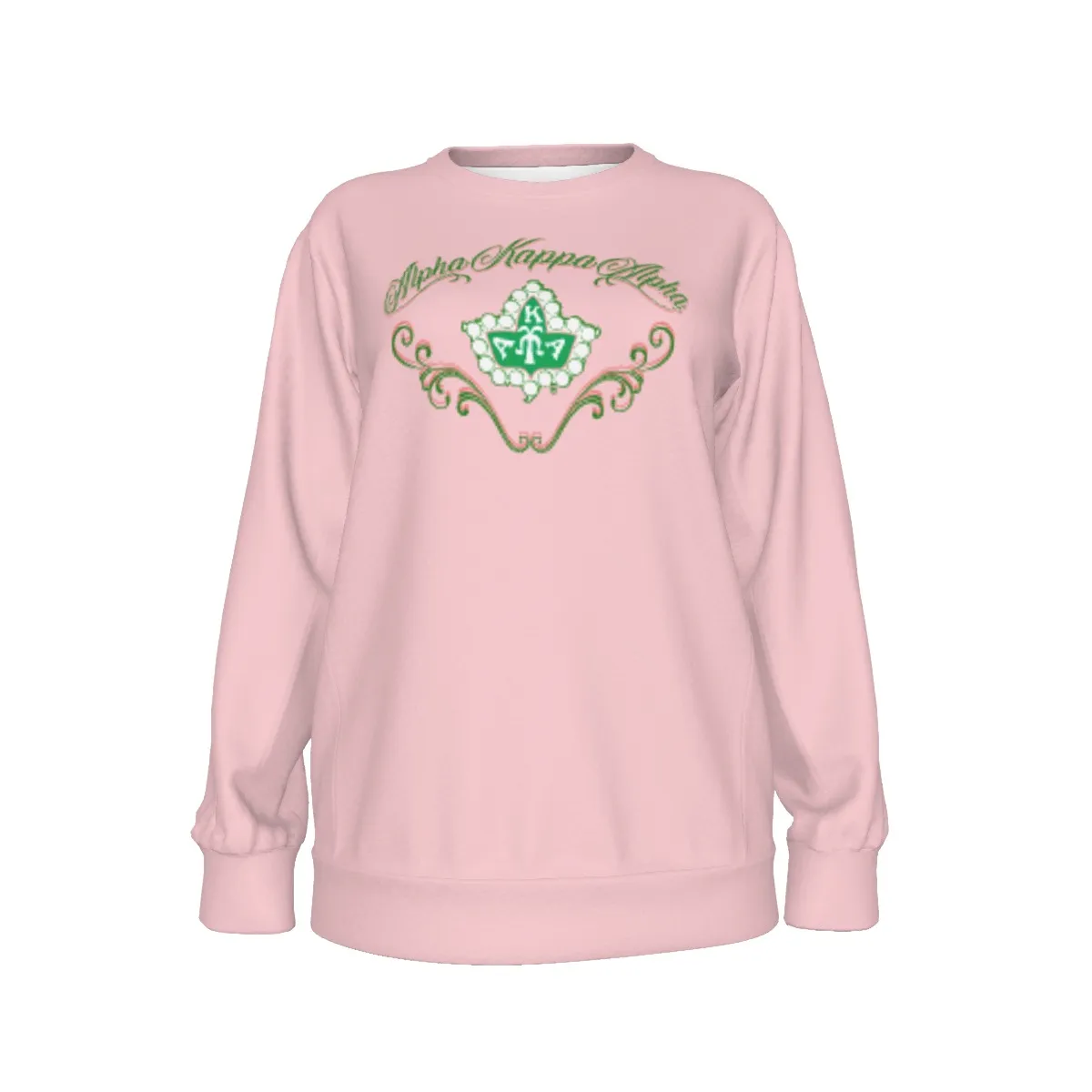 Alpha Kappa Alpha Ivy Leaf Crewneck Sweatshirt