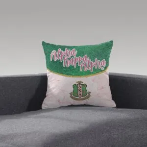 Alpha Kappa Alpha Square Pillow Short Plush Pillow