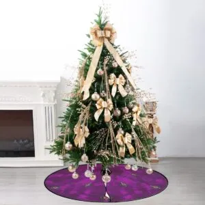 Omega Psi Phi Christmas Tree Skirt