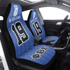 Phi Beta Sigma Founding Year and Initials Carseat Covers