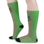 Alpha Kappa Alpha Sorority Sublimation Socks