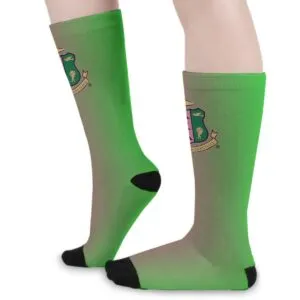 Alpha Kappa Alpha Sorority Sublimation Socks