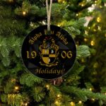 Alpha Phi Alpha Christmas Ornaments