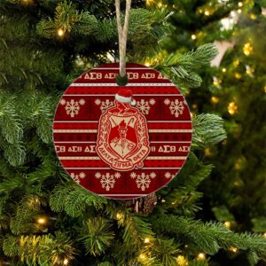 Delta Sigma Theta Christmas Decor Ornaments