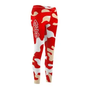 Delta Sigma Theta Camouflage Leggings