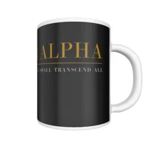 Alpha Phi Alpha 15oz Black Mug