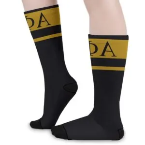 Alpha Phi Alpha 1906 Black Socks