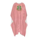 Alpha Kappa Alpha Imitation Silk V-neck Kaftan Robe