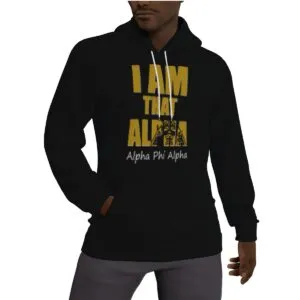 Alpha Phi Alpha Tagline Unisex Hoodie