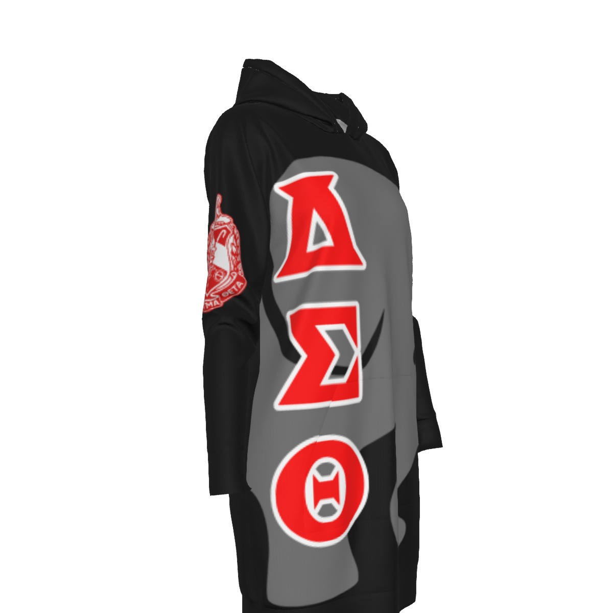 Delta Sigma Theta Sis Women's Long Hoodie - Image 3