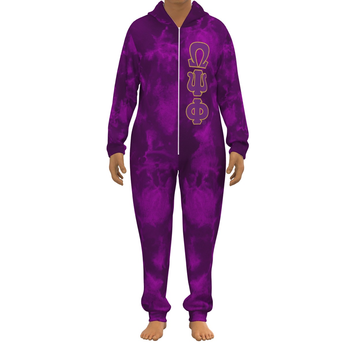 Omega Psi Phi Thickened Home Jumpsuit