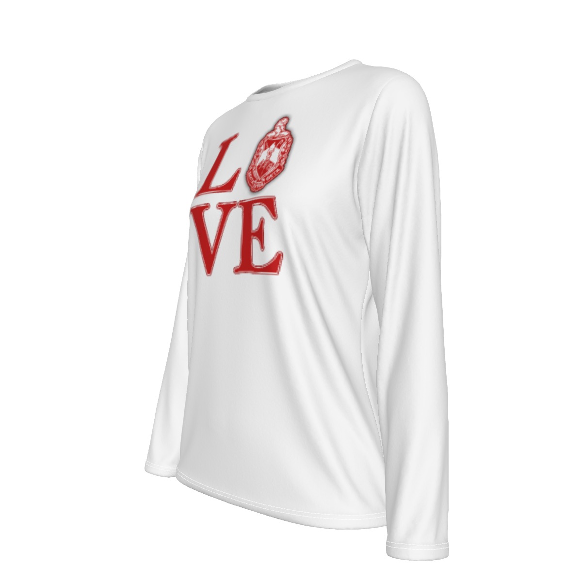 Delta Sigma Theta Love Design Long Sleeve - Image 4