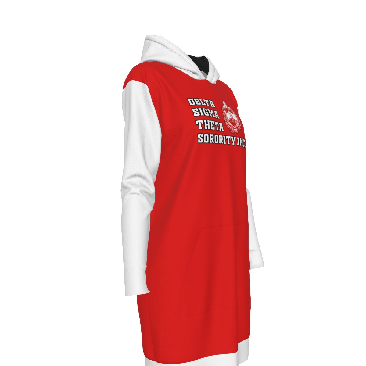 Delta Sigma Theta Loose Hoodie - Image 3