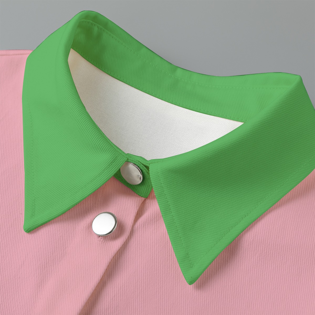 Alpha Kappa Alpha Plain Cropped Jacket - Image 3