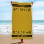 Alpha Phi Alpha Polycotton Towel