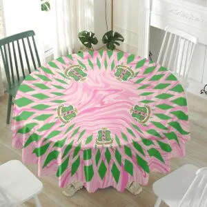 Alpha Kappa Alpha Waterproof tablecloth