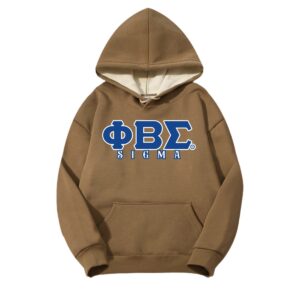 Phi Beta Sigma Fleece-lined Hooded Sweatshirt
