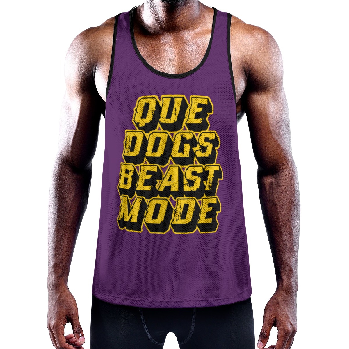 Omega Psi Phi Slim Y-Back Muscle Tank Top