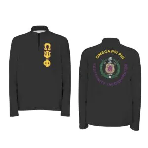 Omega Psi Phi Quarter-Zip Pullover