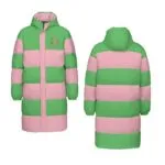 Alpha Kappa Alpha Long Down Jacket