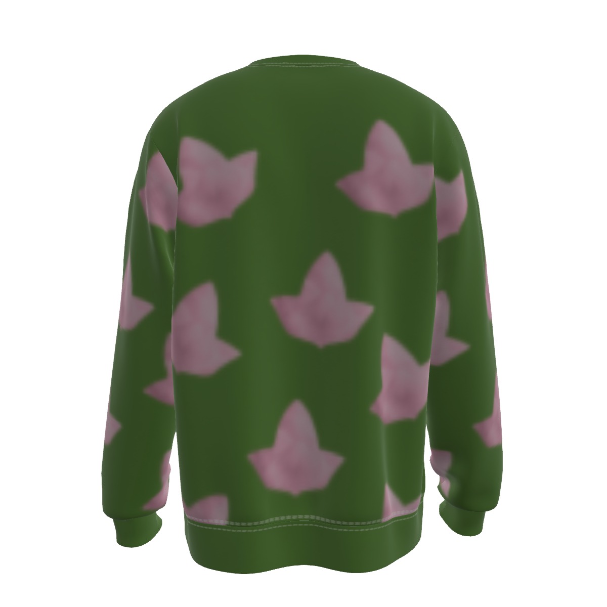 Alpha Kappa Alpha Pink Ivy Leaf Sweatshirt - Image 2