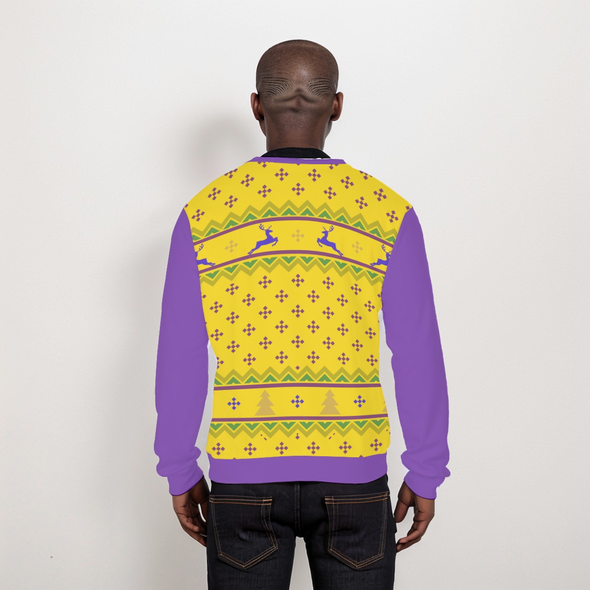 Omega Psi Phi Ugly Christmas Sweater - Image 4