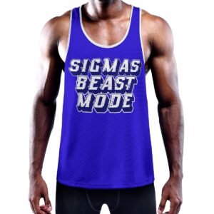 Phi Beta Sigma Slim Y-Back Muscle Tank Top