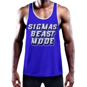 Phi Beta Sigma Slim Y-Back Muscle Tank Top