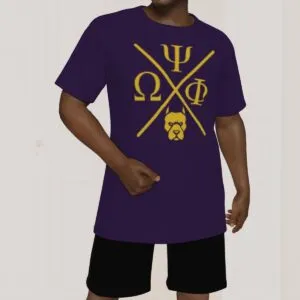 Omega Psi Phi Greek District Tee