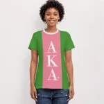 Alpha Kappa Alpha Women's AOP Cut & Sew Tee