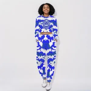 Zeta Phi Beta Crop Sweatshirt Suit