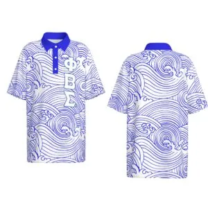 Phi Beta Sigma Teenage Polo Collar Jersey |210GMS