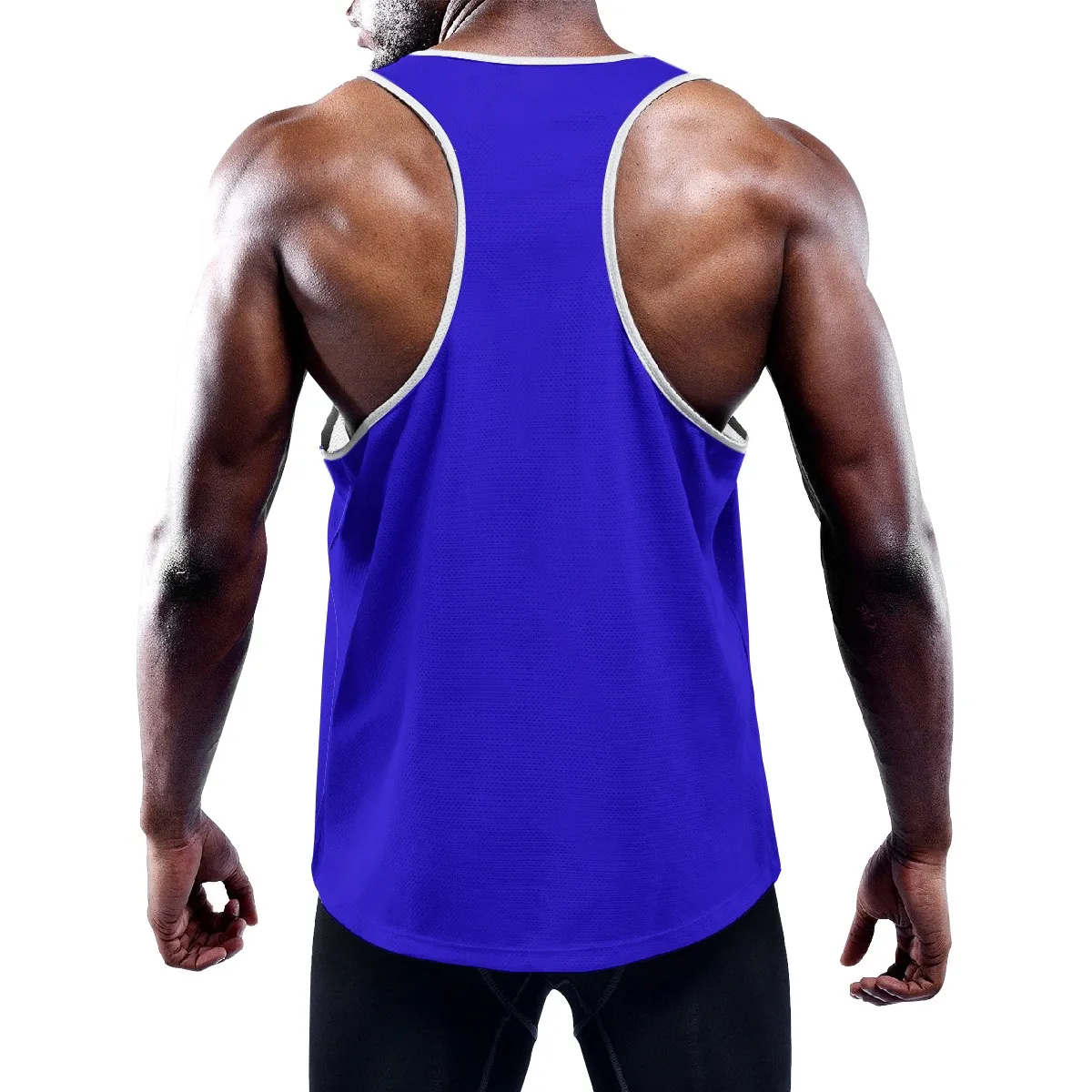 Phi Beta Sigma Slim Y-Back Muscle Tank Top - Image 2