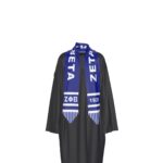 Zeta Phi Beta two tone scarf - toga ribbon