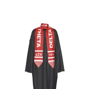 Delta Sigma Theta two tone scarf - toga ribbon