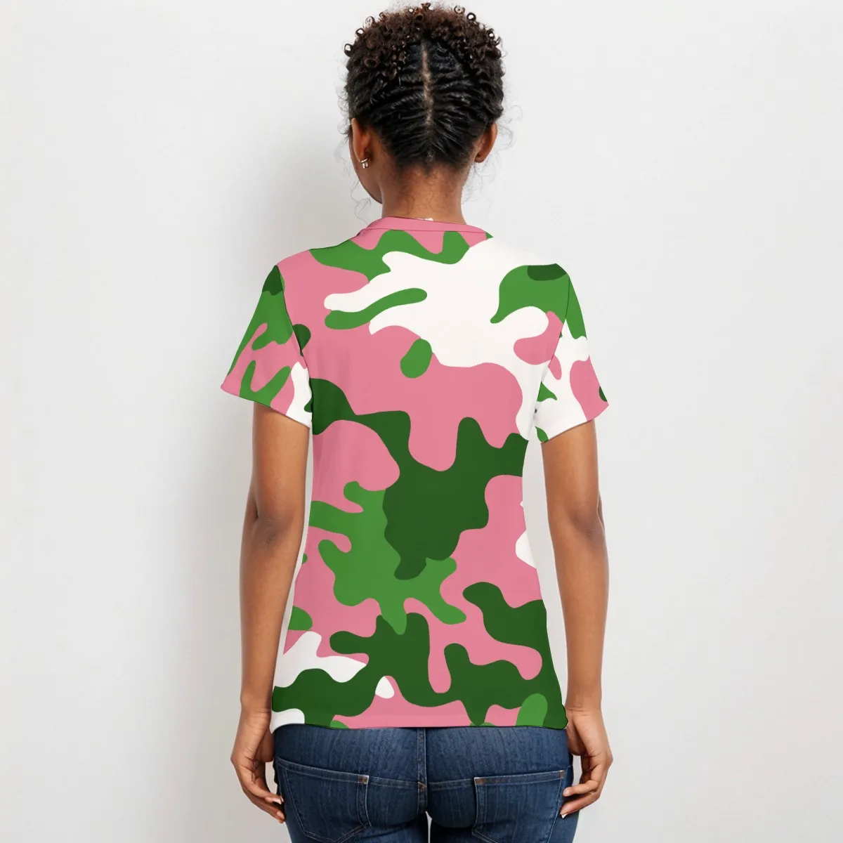 Alpha Kappa Alpha Camouflage Tee - Image 4