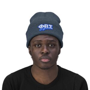 Phi Beta Sigma Beanie Hat